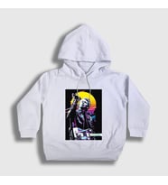 Presmono Unisex Çocuk Beyaz Thom Yorke Radiohead Kapüşonlu Sweatshirt 104638tt (Beyaz)