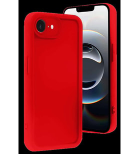 iPhone 16E Kılıf Viera Silikon - Kırmızı
