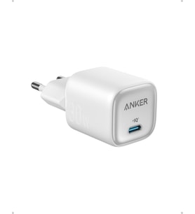 30W, Kompakt USB-C GaN Şarj Cihazı, Beyaz – A2698