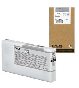 Tonersepeti Epson T9137-C13T913700 Açık Siyah Orjinal Kartuş
