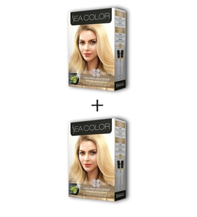 2X2 Tüp Krem Saç Boyası Seti Buğday Sarısı No:9.0