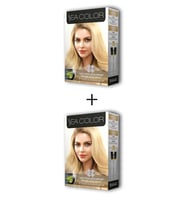 2X2 Tüp Krem Saç Boyası Seti Buğday Sarısı No:9.0