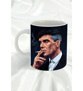 "Thomas Shelby" Tasarımlı Hediyelik Porselen Kupa Bardak