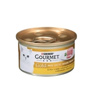 Gourmet Gold Kıyılmış Tavuklu Konserve Yetişkin Kedi Maması 85 G