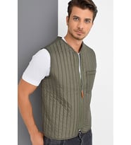 Y8611 DEWBERRY ERKEK YELEK-HAKİ