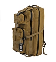Outdoor Taktik Çanta 65 lt Çöl Hardal Rengi Trekking Dağcı Çantası