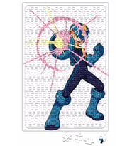 Megaman Anime Puzzle 240 Parça Yapboz