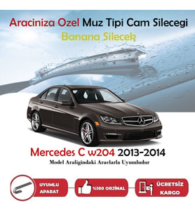 Mercedes C W204 Muz Silecek Takımı 2013-2014