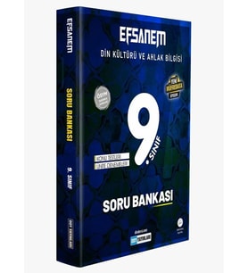 DDY Yayınları 9.Sınıf Din Kültü ve Ahlak Bilgisi Efsane Soru Bankası Yeni