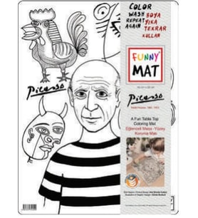 Funny Mat - Pıcasso 30 X 40 Cm