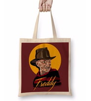 Freddy Krueger Freddy Moon Bez Çanta Uzun Saplı