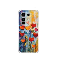 PrintiFy İnfinix Note 50 Pro Plus ile Uyumlu Düşlerin Dansı Serisi Kökten Sevgi Tasarımlı Uv Baskılı Köşe Korumalı Antişok Kılıf