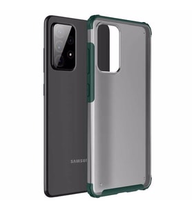 Microsonic Samsung Galaxy A52s Kılıf Frosted Frame Yeşil