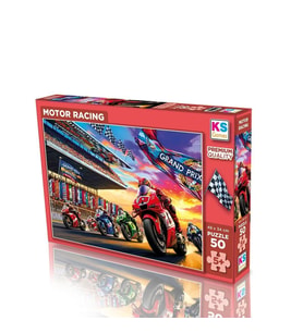 31753 Motor Raci̇ng 50 Parça Puzzle