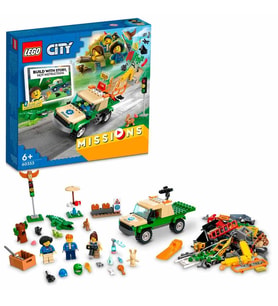 LEGO City Vahşi Hayvan Kurtarma Görevleri 60353 (Çok Renkli)