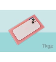 İphone 15 Arka Pil Batarya Kapağı Kapak ( Full Kamera Lensli ) PEMBE
