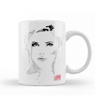 Scarlett Johansson Kupa Bardak Porselen