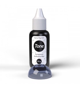Resinin Tone Transparent Antracite Blue Epoksi Epoksi Renk Pigmenti 20 ml