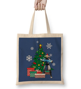 Raiden Around The Christmas Tree Mortal Kombat Bez Çanta Uzun Saplı