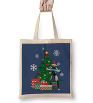 Raiden Around The Christmas Tree Mortal Kombat Bez Çanta Uzun Saplı