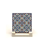 İtalyan Deseni Baskılı Taş Masaüstlük 10X10