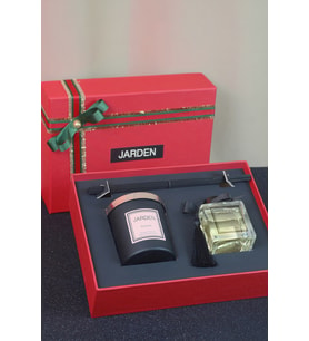 Jarden Authentic Naturel Mum & Dekoratif Oda Parfümü Hediye Seti