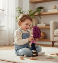 Yürümeye Başlayan Bebekler İçin Amigurumi Oyuncak Bebek