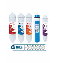Piksel Aqua 5 Aşamalı Master Membranlı Filtre Seti