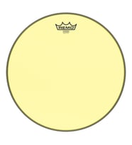 REMO BE-0316-CT-YE Emperor Colortone Davul Derisi (16" Sarı)  Şeffaf Sarı Çift Kat Görsel Şölen