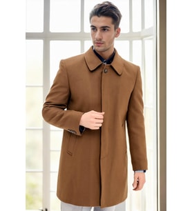 PLT9365 DEWBERRY ERKEK PALTO-CAMEL