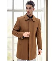 PLT9365 DEWBERRY ERKEK PALTO-CAMEL