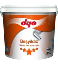 Beşyıldız Silikonlu İç Dış Astar 20 Kg Beyaz
