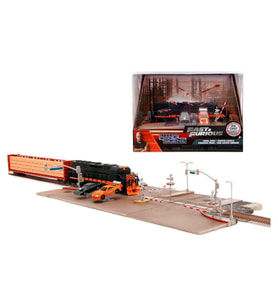 Jada Fast & Furious Nano Train Scene Diorama