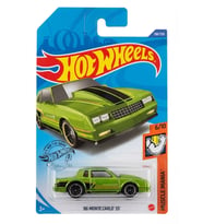 Hot Wheels '86 Monte Carlo SS - Uzun Kart - Yeşil - 2017 - GHD09