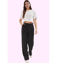 Kadın Yüksek Bel Straight Pantolon Düz Desen İş Ve Günlük Kullanıma Uygun Kaliteli Malzeme (Çok Renkli)