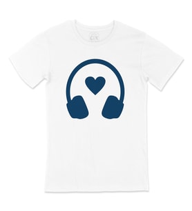 Mavi Müzik Aşkı Tişört