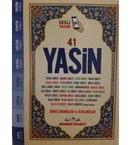 Türkçe Okunuşlu ve Mealli, Sesli 41Yasin-i Şerif (Çanta Boy)