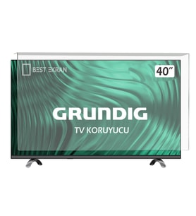 Grundig 40GFF6950B Tv Ekran Koruyucu - Grundig 40" inç Tv Ekran Koruyucu Paneli