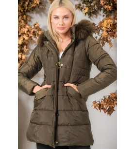 Z6745 DEWBERRY BAYAN KABAN-DÜZ HAKİ