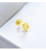 Glorria Altın Başak Burcu Helix Piercing