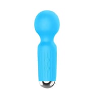 Mini Wand Masaj Vibratörü Mavi