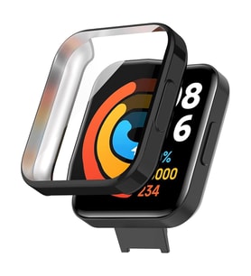 Microsonic Xiaomi Redmi Watch 2 Lite Kılıf 360 Full Round Soft Silicone Siyah