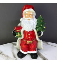 HEDİYELİ ÇAM AĞAÇLI NOEL BABA BİBLO HS497 (Kırmızı)