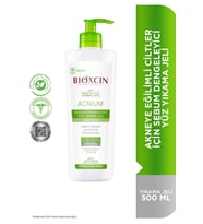  Bioxcin Acnium Sebum Dengeleyici 500 ml Yüz Yıkama Jeli