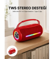 Bluetooth Kablosuz Hoparlör – Taşınabilir, Güçlü Ses