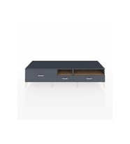 Kronos TV Ünitesi 2 Raflı 3 Çekmeceli  220x59x51 Antrasit-Çam/Antrasit