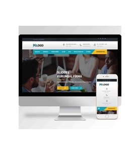 Hazır Kurumsal Web Sitesi Yazılımı V35