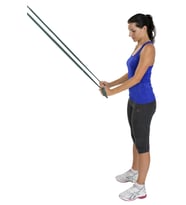 Yoga & Pilates Egzersiz Bandı Yeşil Renk 1.5 Metre