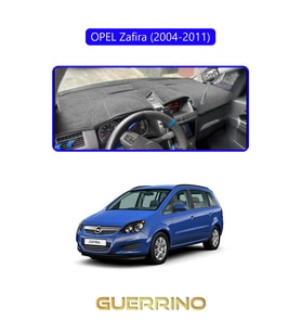OPEL Zafira (2004-2011)TORPİDO KORUMA HALISI MAVİ KENAR