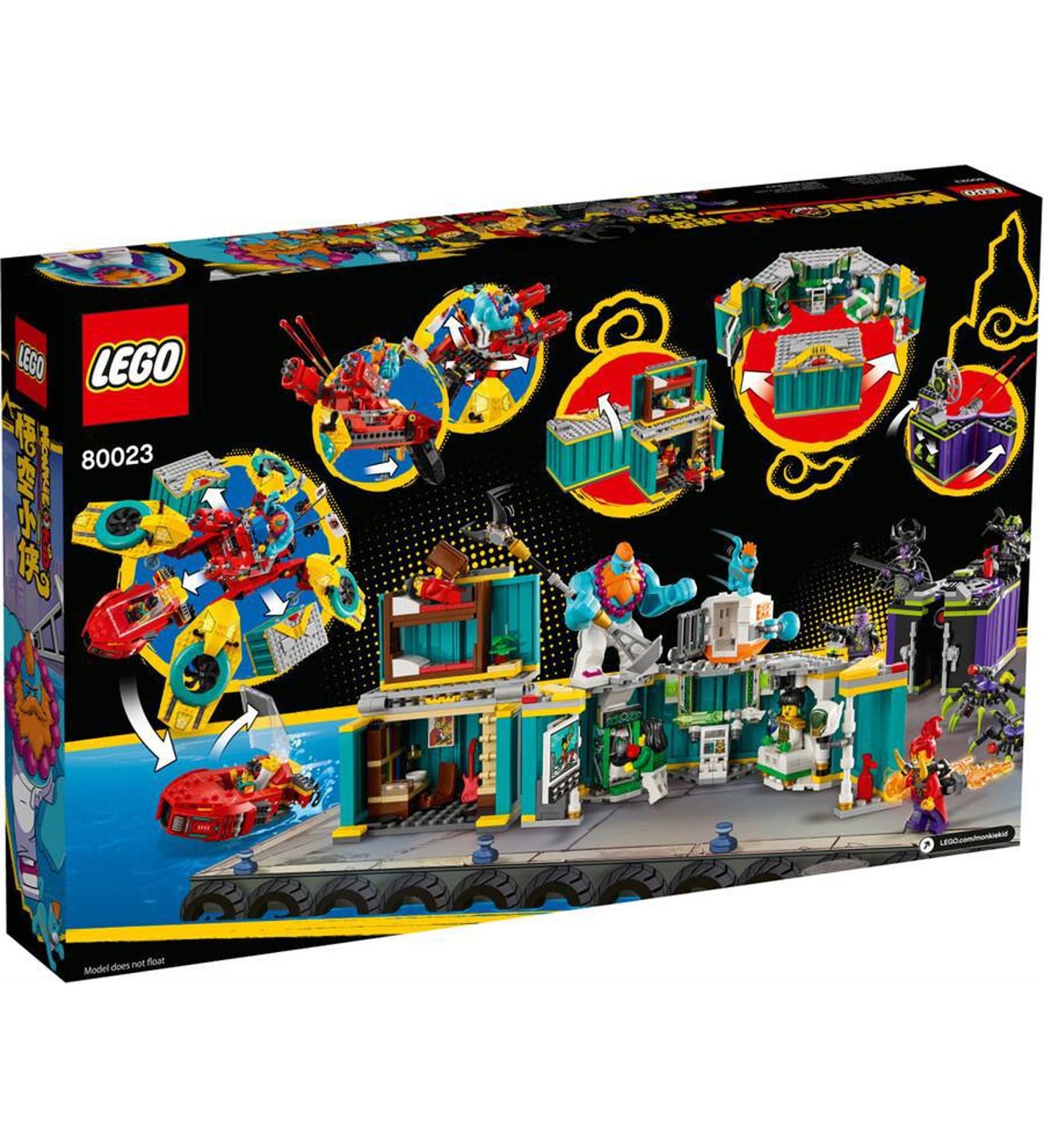 LEGO Monkie Kid 80023 Monkie Kid's Team Dronecopter